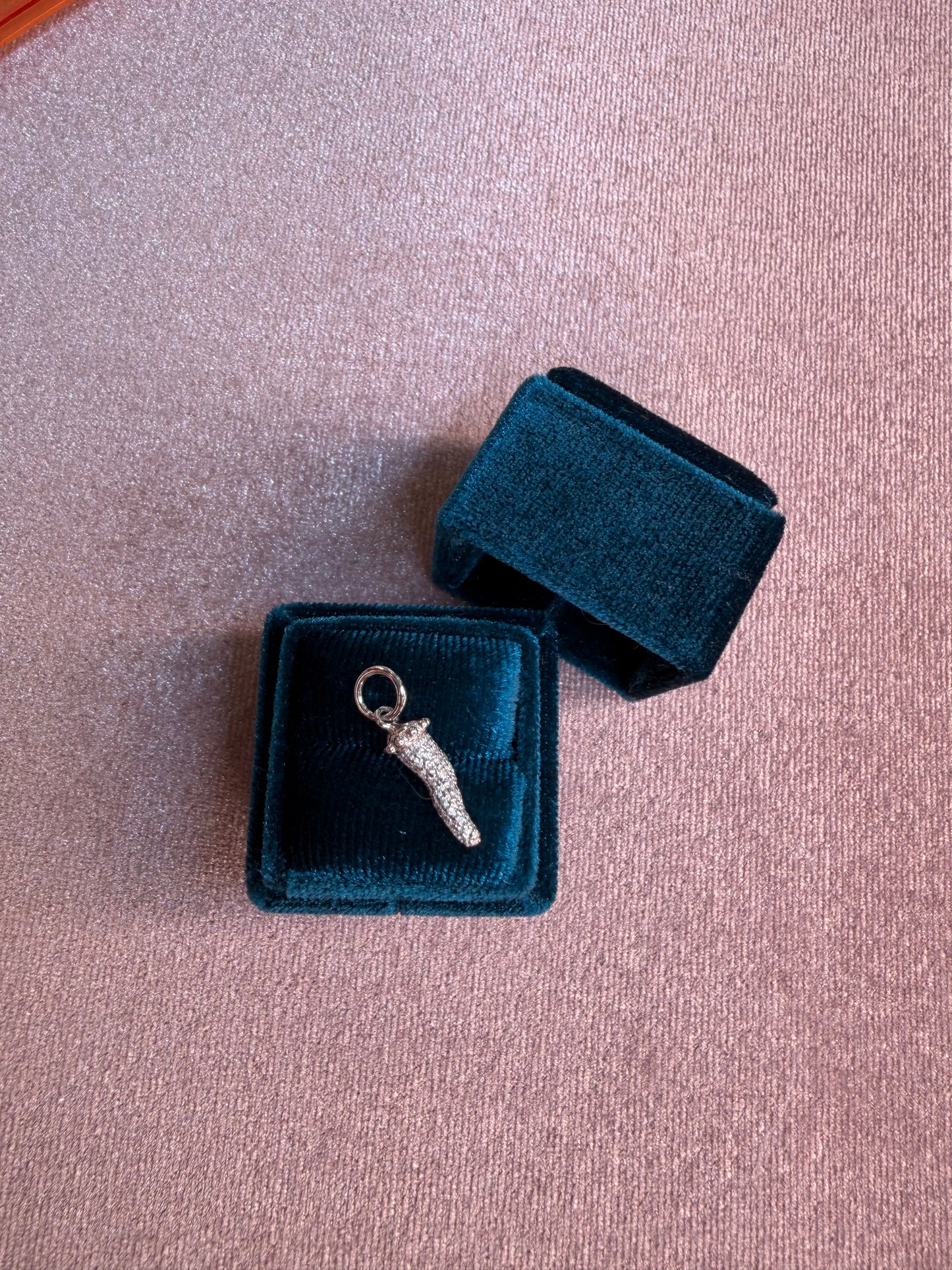 Charm cornetto portafortuna