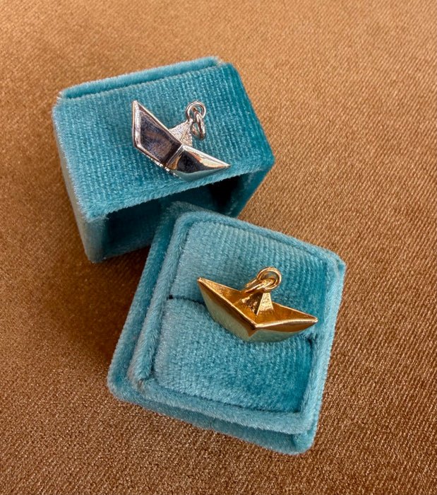 Charm barchetta origami