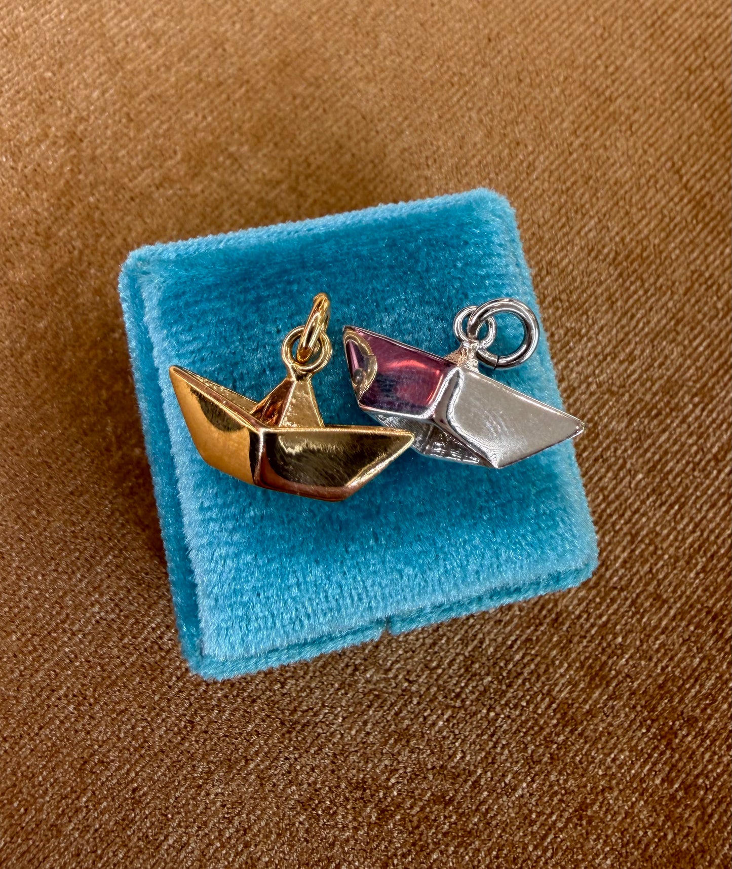 Charm barchetta origami