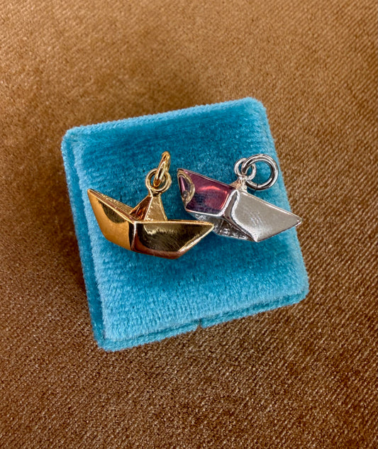 Charm barchetta origami