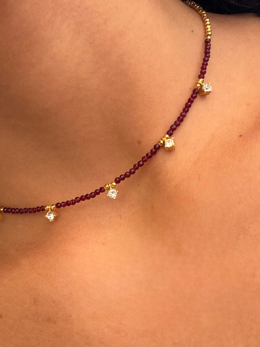 Collana Bordeaux